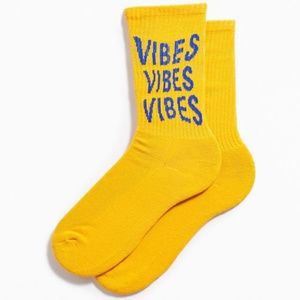 Vibes Sport Crew Sock Urban Outfitters